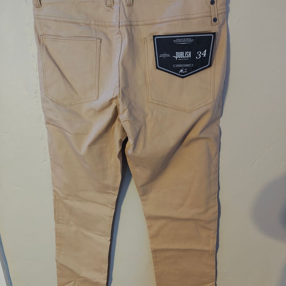 Publish Men's Classic 5 Pocket Pant - Khaki - Picture 2 of 5